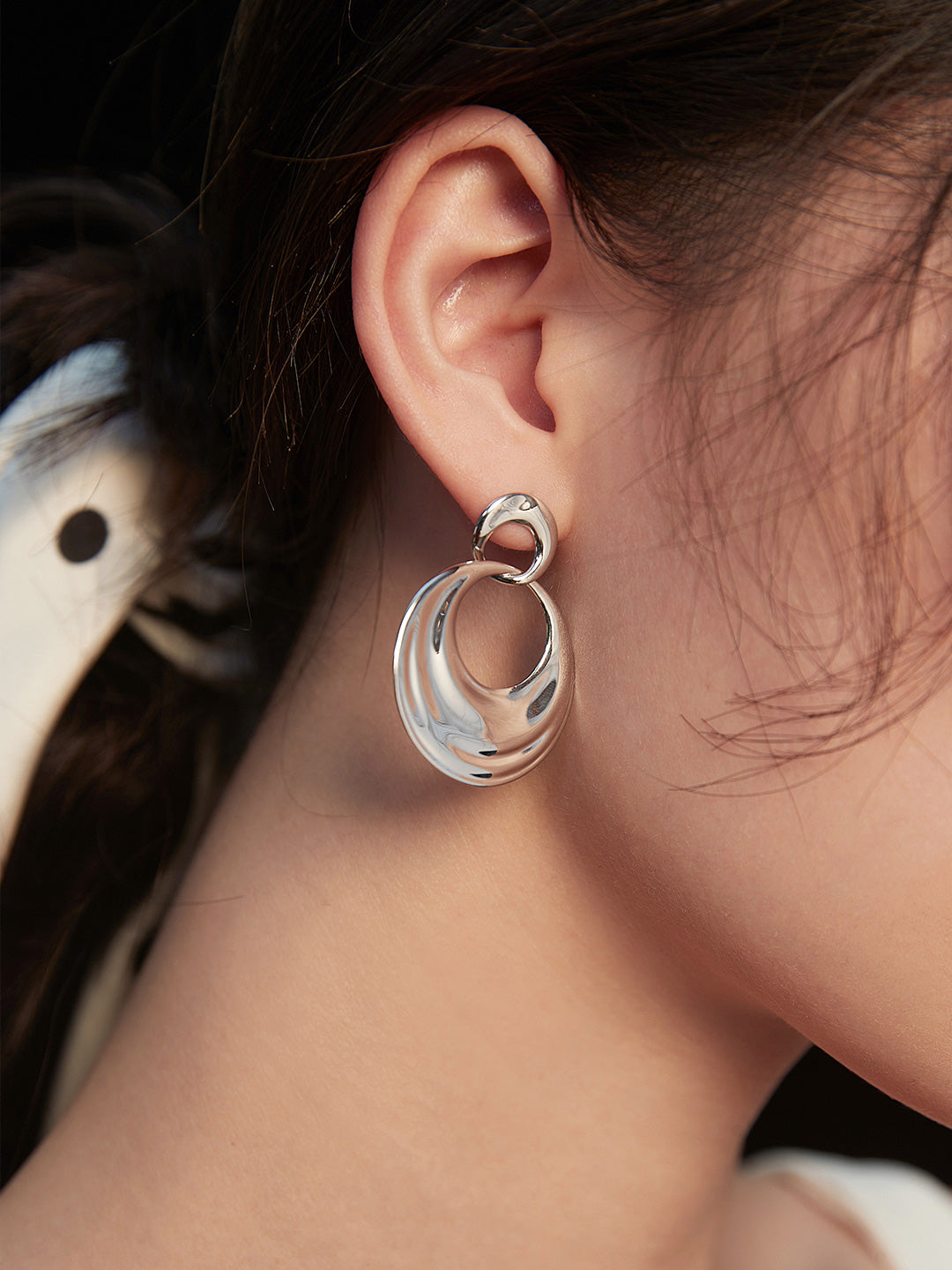 Crowned Ice S925 Silver Light Gold Plated, Delicate Commute Studs, Simple Elegant Everyday Earrings