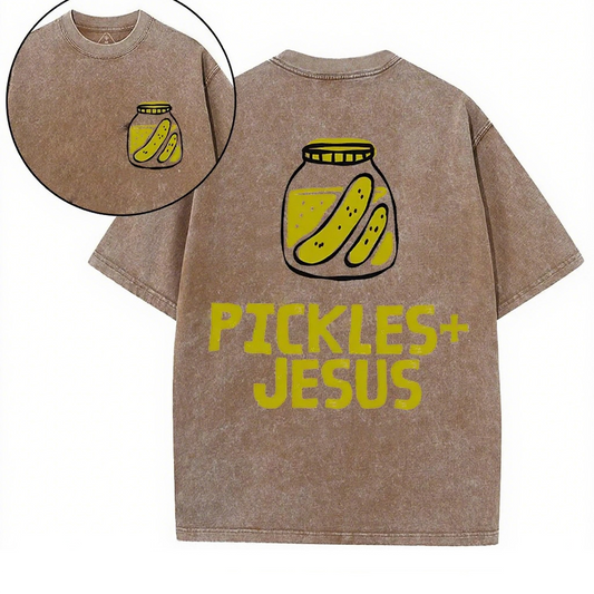 Christian Washed T-Shirt | Jesus Loves You