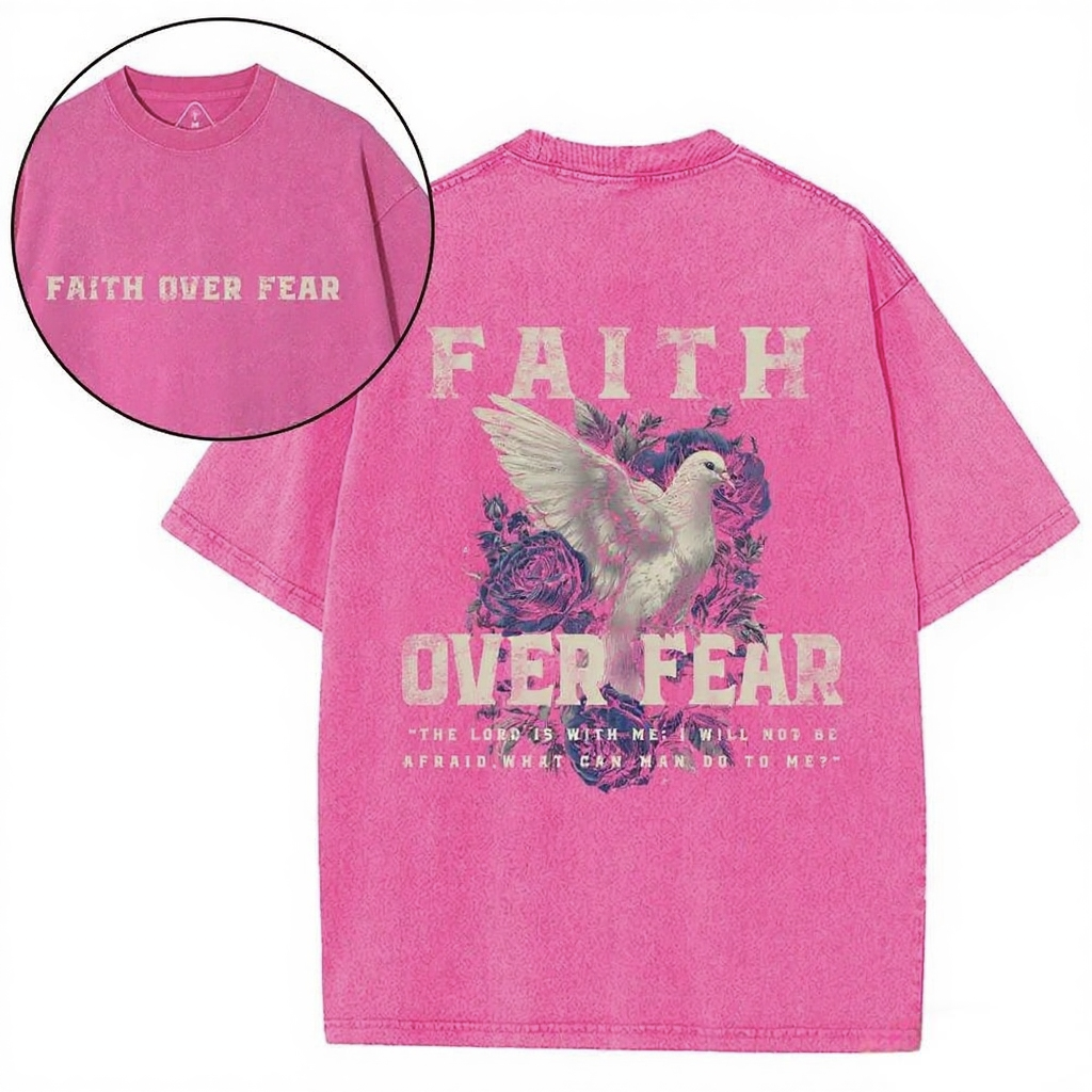 Christian Washed T-Shirt | My Worship Is Lord Because My Wounds Were Deep