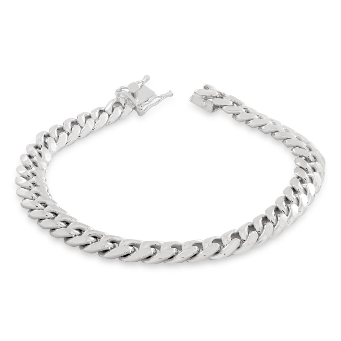 Crowned Ice 5mm Miami Cuban Link Bracelet