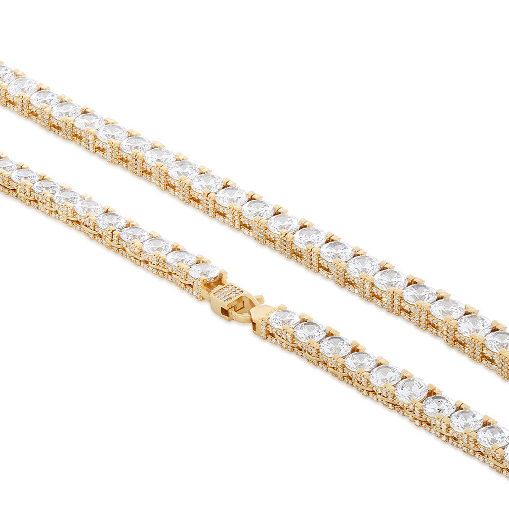 Crowned Ice 6mm Icy Tennis Chain