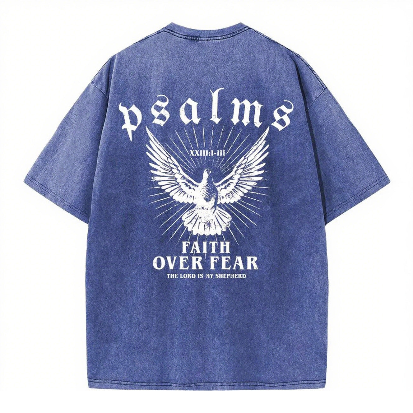 Christian Washed T-Shirt | Faith Over Fear
