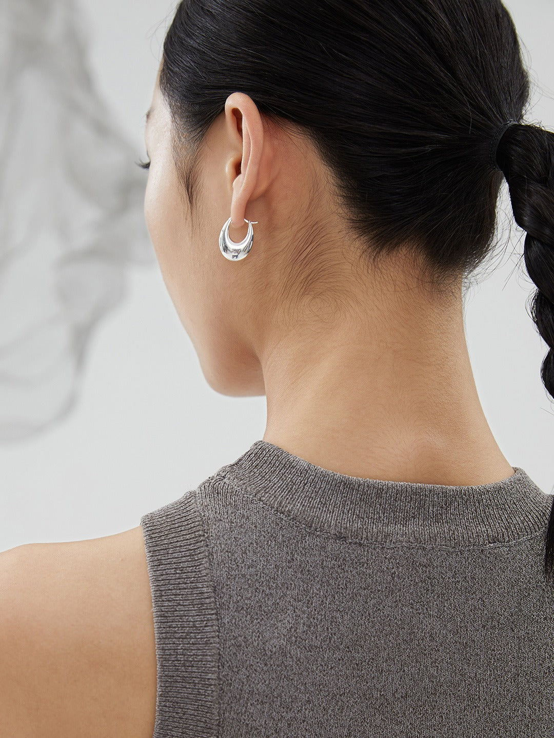 Lava Earrings, 999 Pure Silver, Designer's Collection