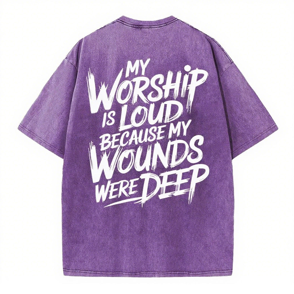 Christian Washed T-Shirt | Pickles And Jesus