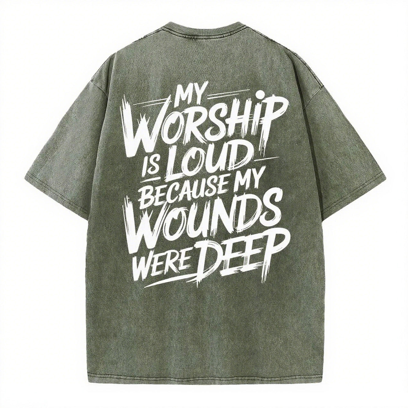 Christian Washed T-Shirt | Pickles And Jesus