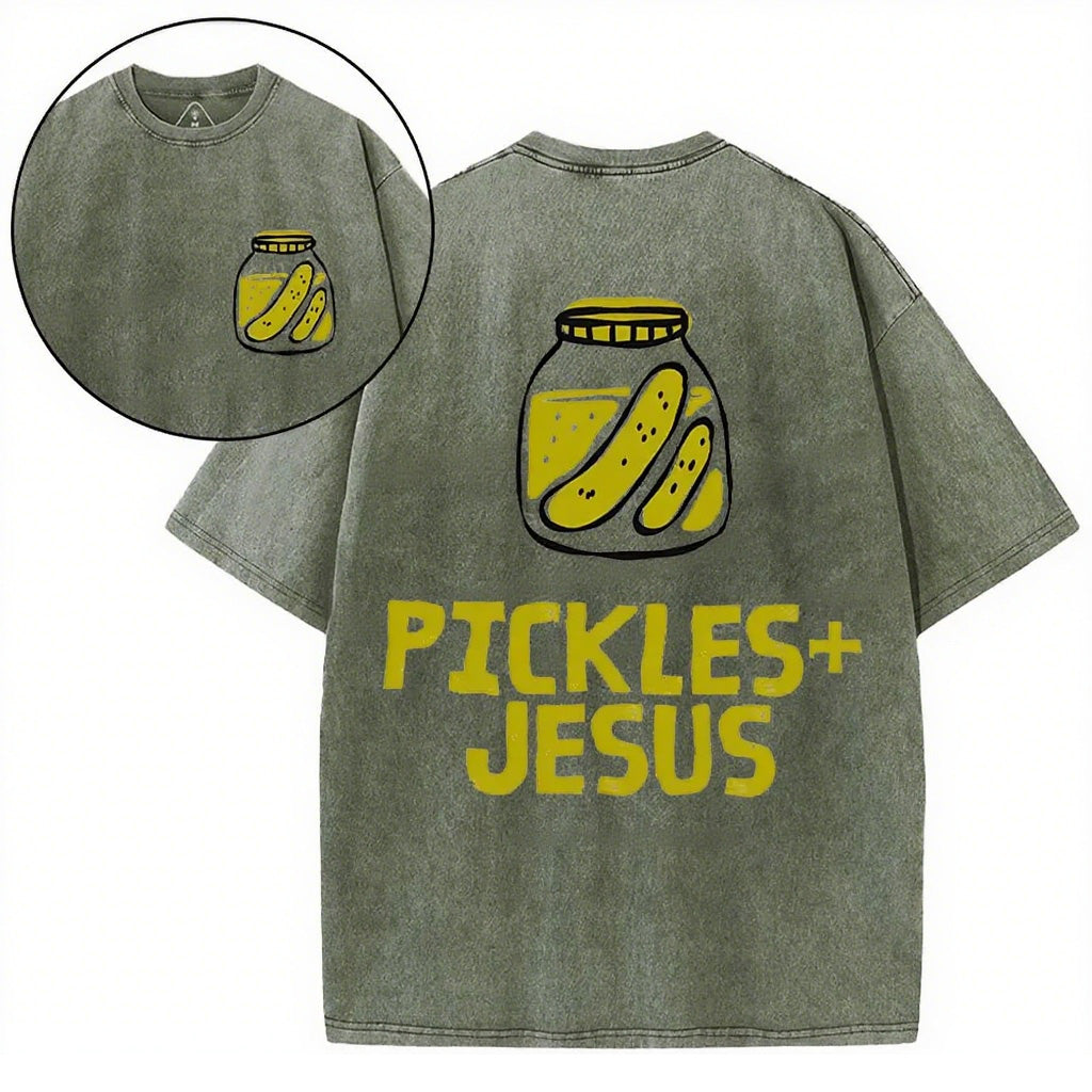 Christian Washed T-Shirt | Jesus Loves You