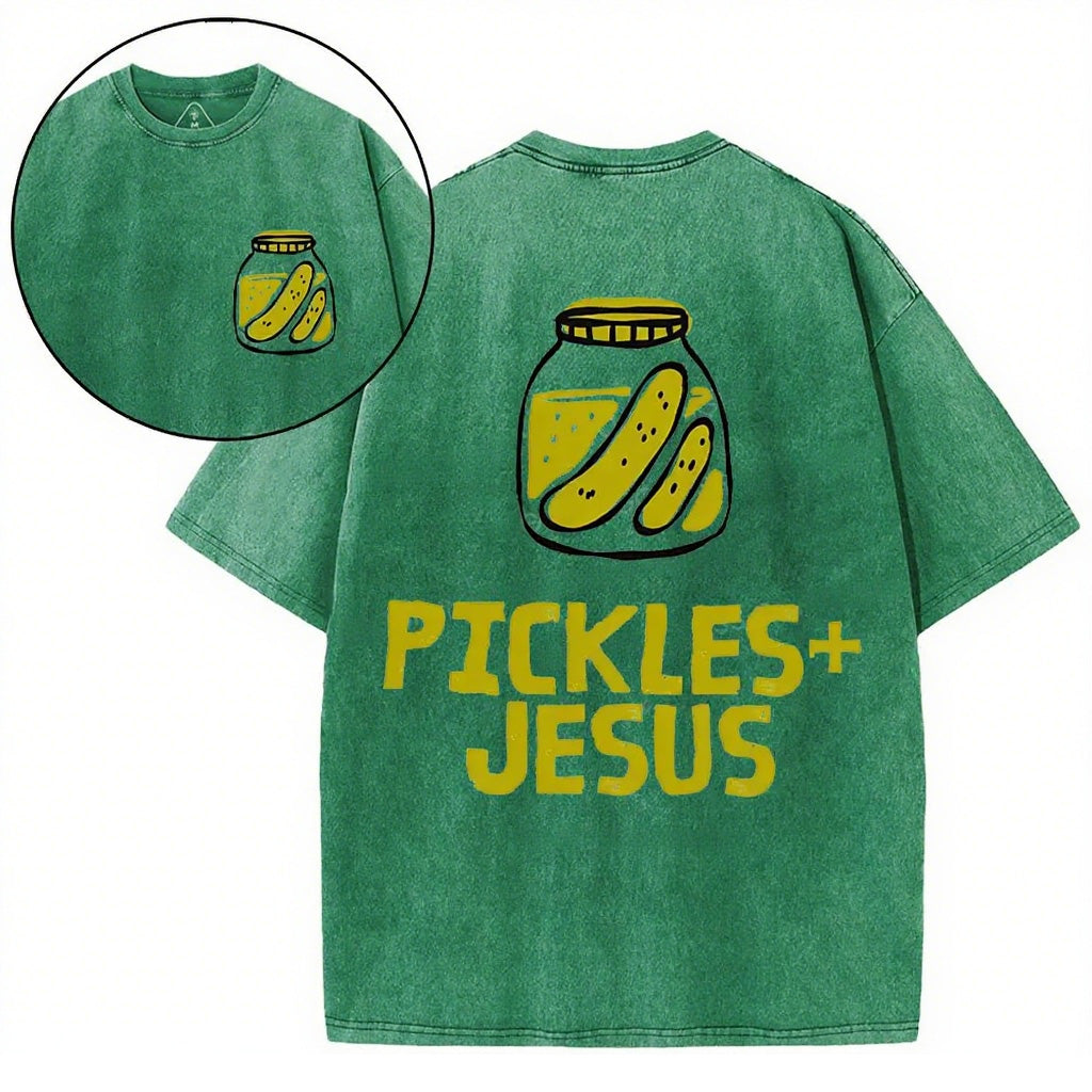 Christian Washed T-Shirt | Jesus Loves You