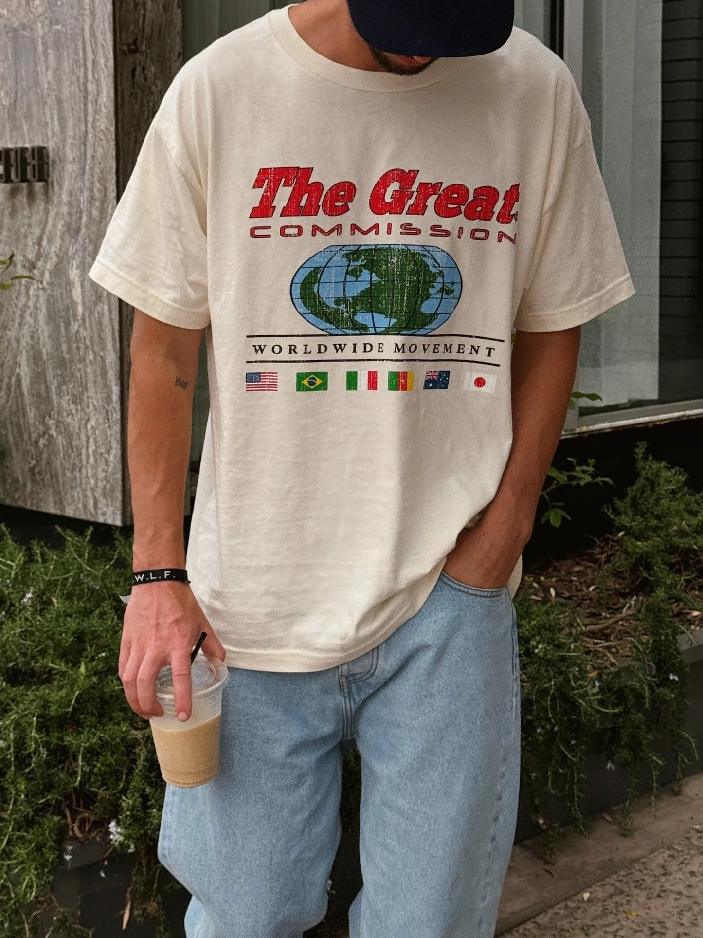 "GREAT COMMISSION" TEE | IVORY | TRENDING!