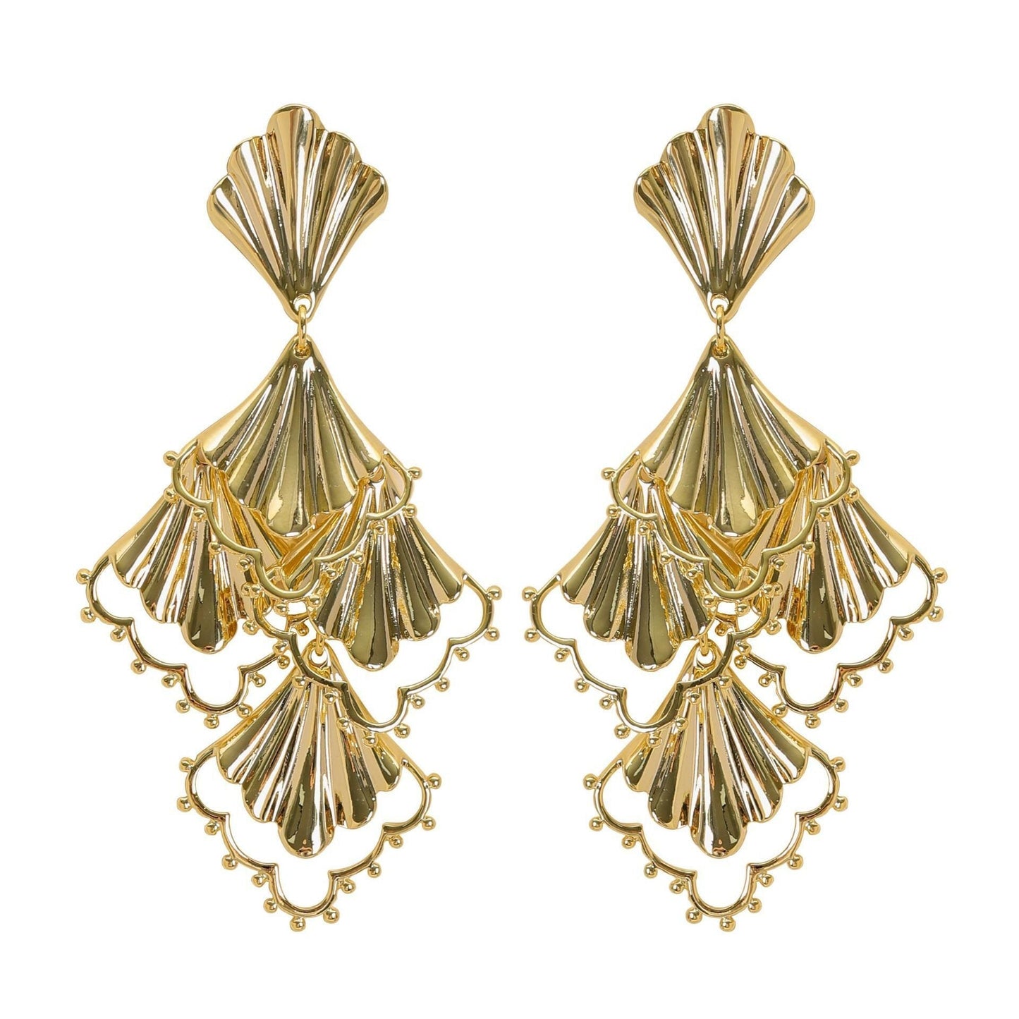 Fashion Statement Leaf Drop Earrings – European & American Style