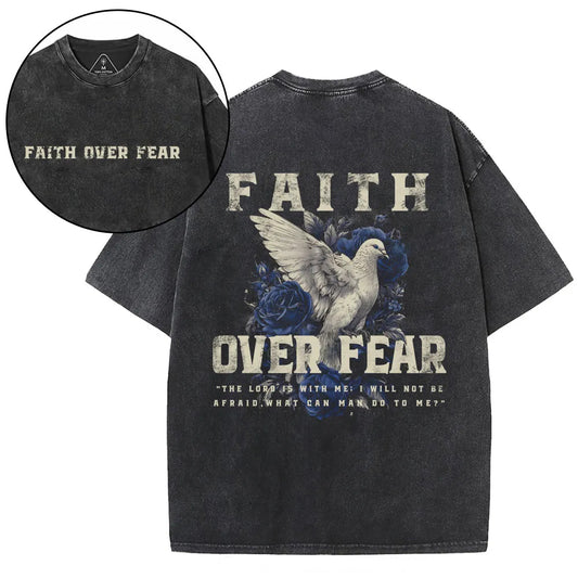 Christian Washed T-Shirt | My Worship Is Lord Because My Wounds Were Deep