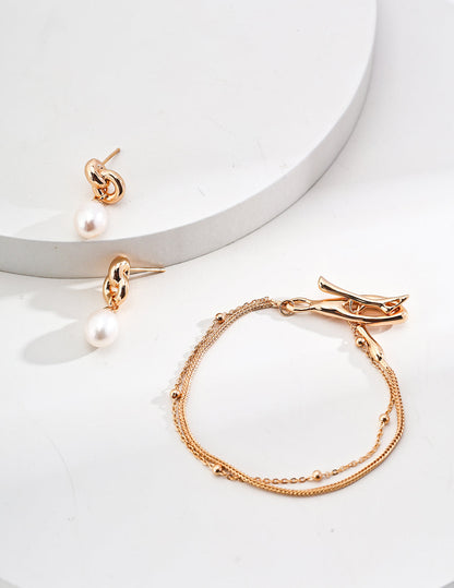 S925 Sterling Silver Minimalist Chain Bracelet, Elegant Everyday Jewelry