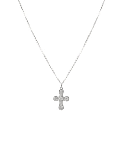 Mini Cross Pendant Necklace