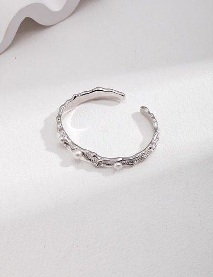 S925 Sterling Silver Natural Pearl Jewelry – Fluid Ocean Collection