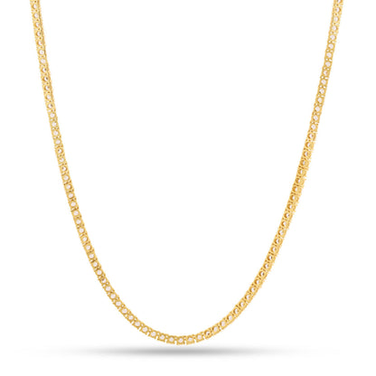Crowned Ice 3mm Tennis Chain