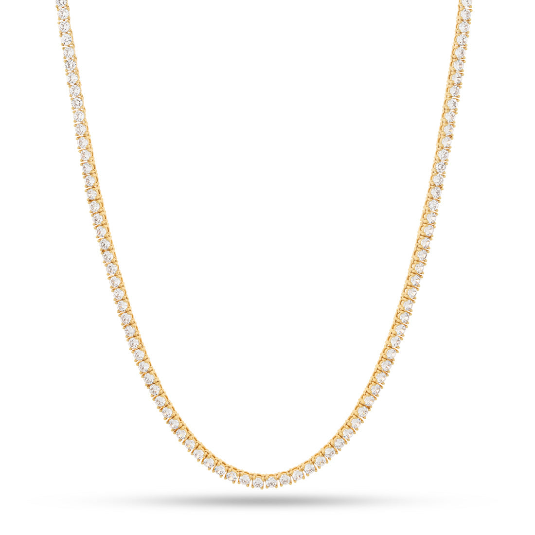 Crowned Ice 3mm Tennis Chain