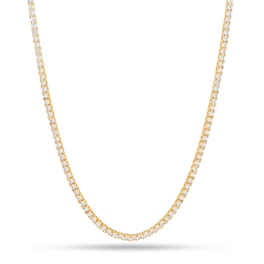 Crowned Ice 3mm Tennis Chain