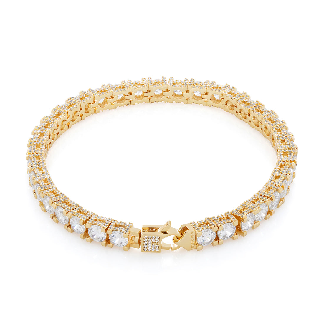 Crowned Ice 5mm Tennis Bracelet