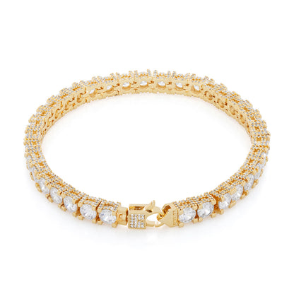 Crowned Ice 5mm Tennis Bracelet