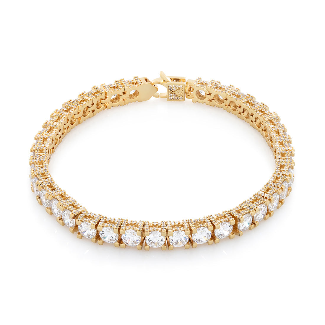 Crowned Ice 5mm Tennis Bracelet