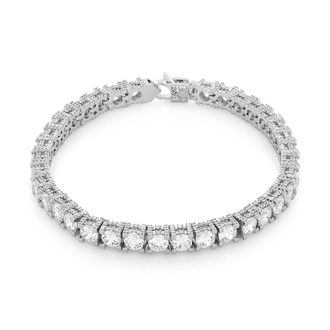 Crowned Ice 5mm Tennis Bracelet