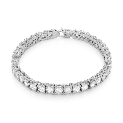 Crowned Ice 5mm Tennis Bracelet