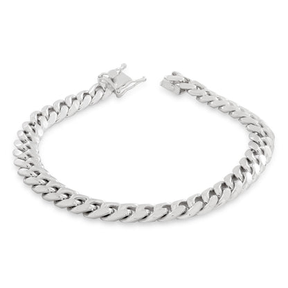 Crowned Ice 5mm Miami Cuban Link Bracelet