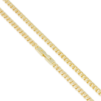 Crowned Ice 5mm Miami Cuban Link Chain Choker Set