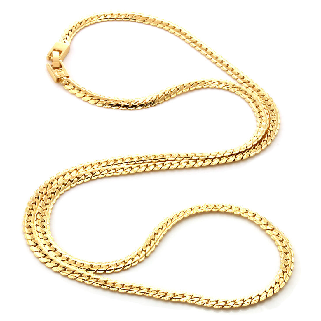 Crowned Ice 5mm Moon Cut Miami Cuban Link Chain