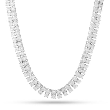 Crowned Ice 8mm Double-Row Tennis Chain
