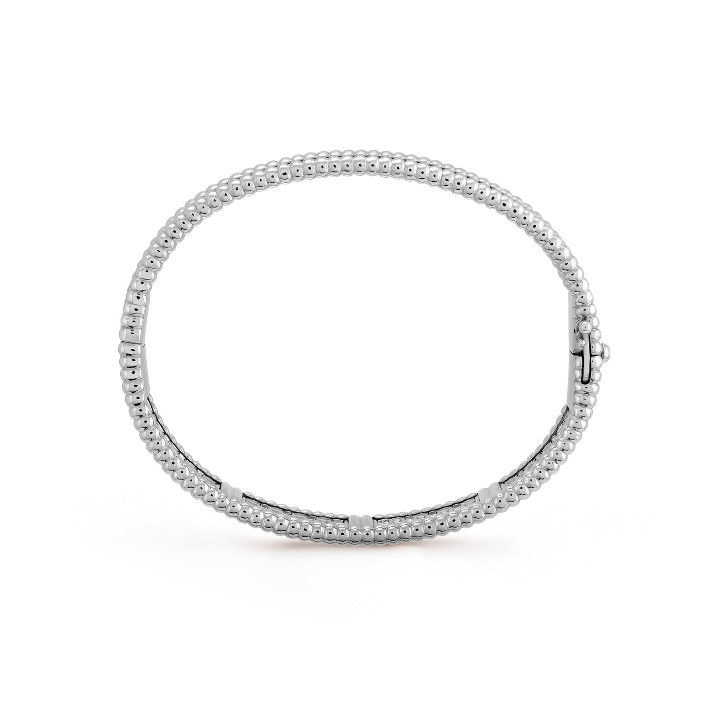 Perlee Bangle,18k Gold Plated,Inlaid Cubic Zircon