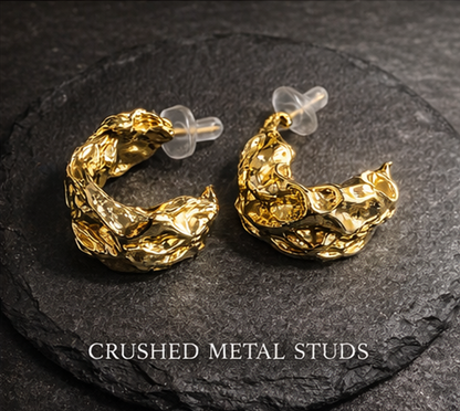 Wanderlust Studio x THE SCULPTURAL EDIT Gold Earrings Collection