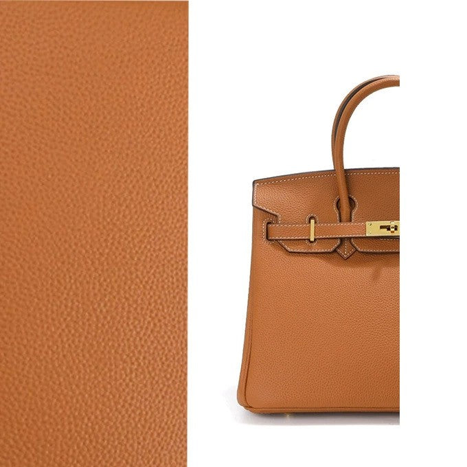 Women's Handbag, Togo Leather, Top Handle, Cross-body with shoulder strap