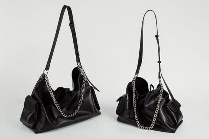 Women's Genuine Leather Handbag with Croc Print, Top Handle, and Versatile Cross-body Shoulder Strap for Everyday Sophistication