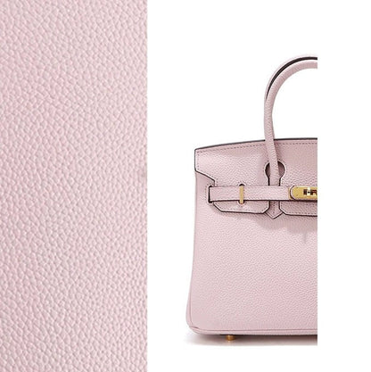 Women's Handbag, Togo Leather, Top Handle, Cross-body with shoulder strap