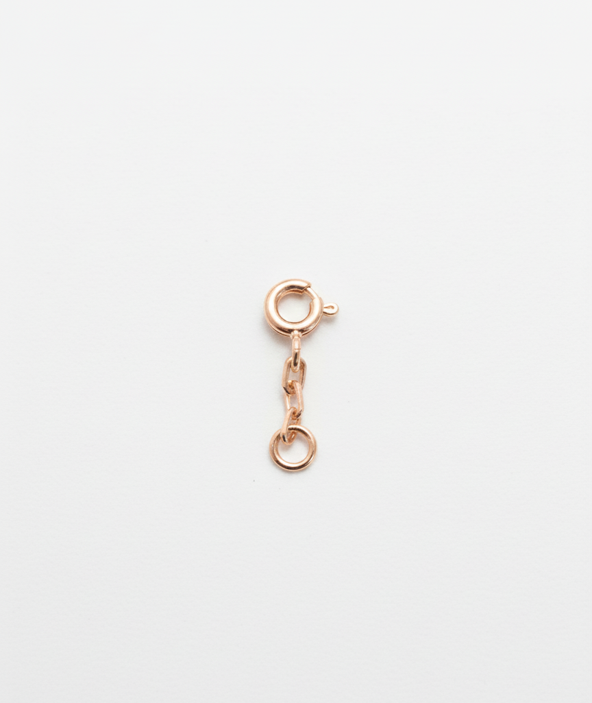 Rose gold clover leaf bracelet with 18K gold plating