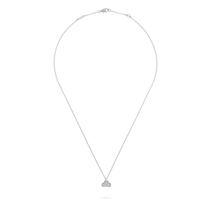 925 Silver Clover Leaf Necklace with 18K Gold Plating