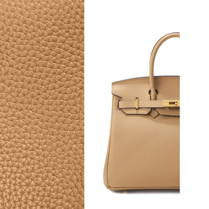 Women's Handbag, Togo Leather, Top Handle, Cross-body with shoulder strap
