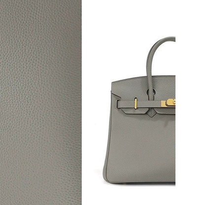 Women's Handbag, Togo Leather, Top Handle, Cross-body with shoulder strap