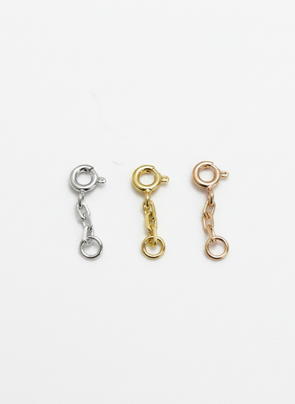 Clover Leaf Bracelet Extension Chain – 0.6 inch (Orders containing this item alone will not be shipped)