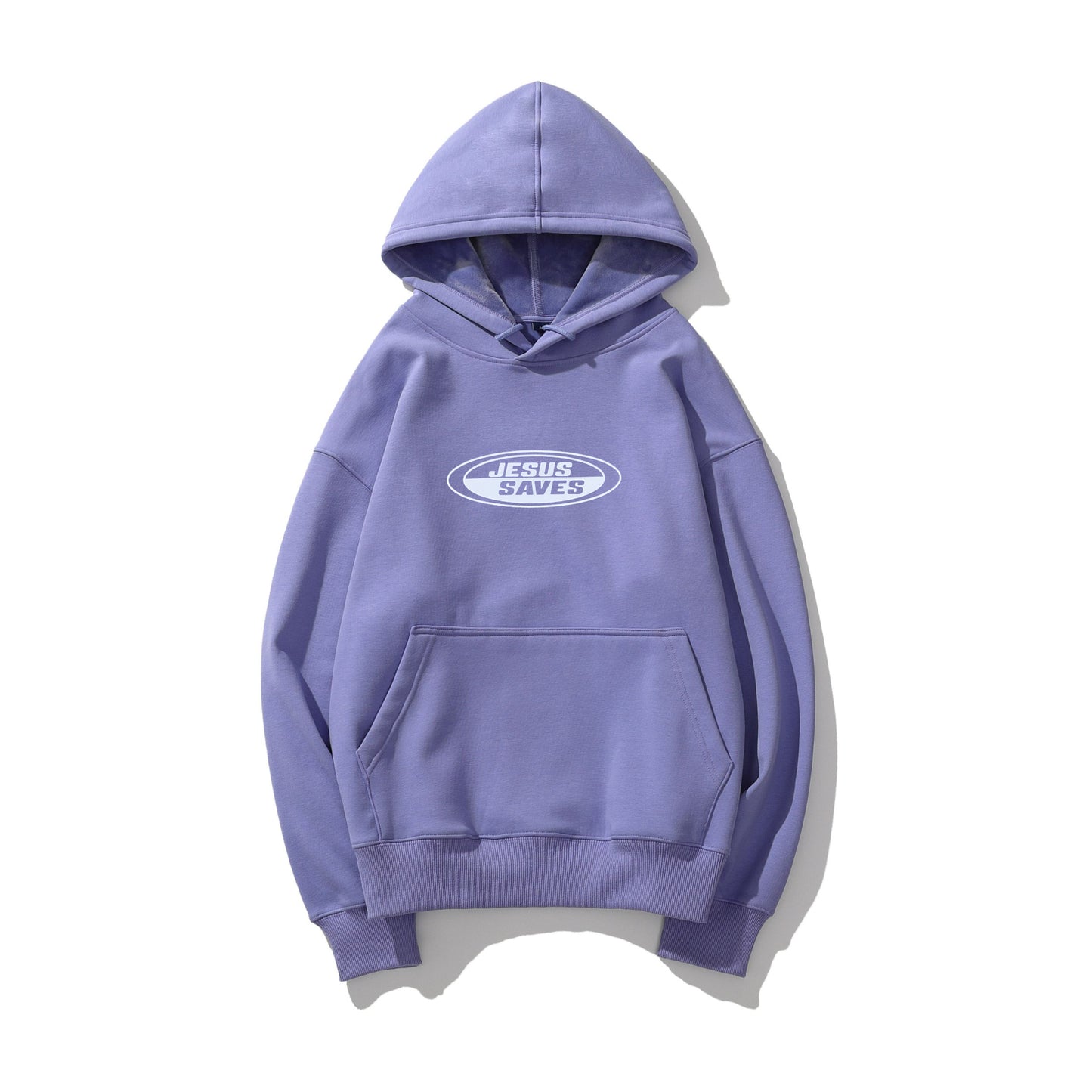RETRO HOODIE | "JESUS SAVES" | VIOLET | NEW!