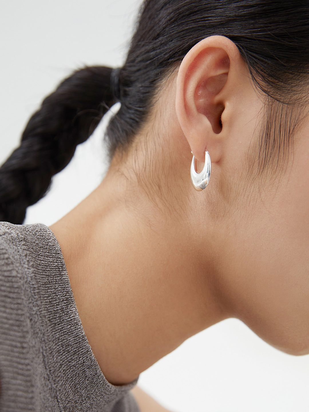 Lava Earrings, 999 Pure Silver, Designer's Collection