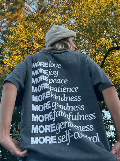 PREMIUM COMFORT COLOR TEE | MADE FOR MORE | PEPPER