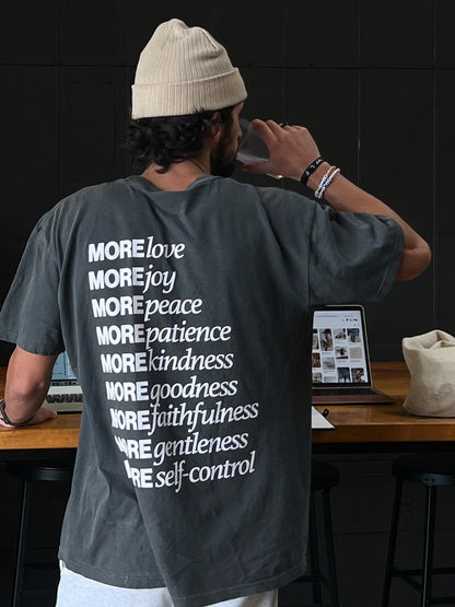 PREMIUM COMFORT COLOR TEE | MADE FOR MORE | PEPPER