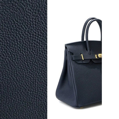 Women's Handbag, Togo Leather, Top Handle, Cross-body with shoulder strap
