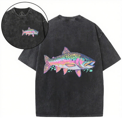 Tie Dye Heavy Cotton T-Shirt | He Called Me To Fish