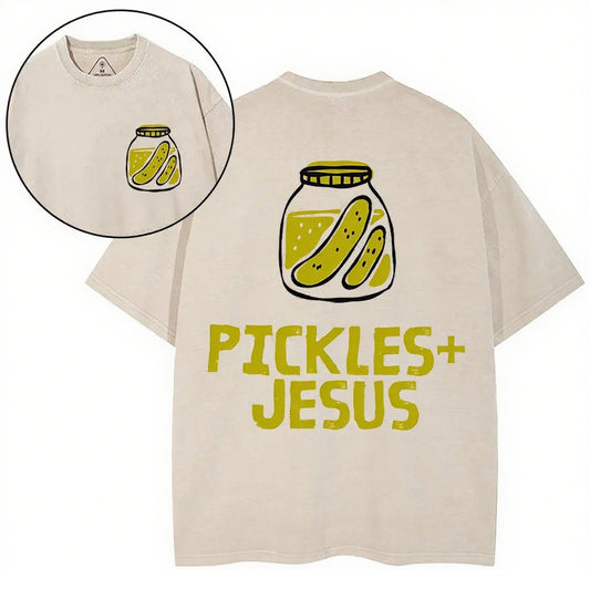 Christian Washed T-Shirt | Jesus Loves You