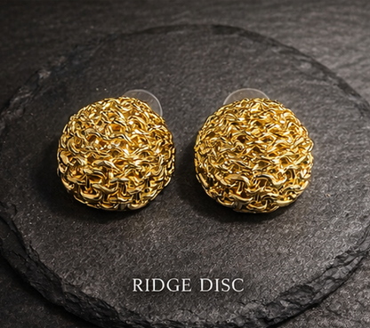 Wanderlust Studio x THE SCULPTURAL EDIT Gold Earrings Collection