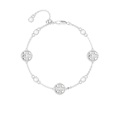 Button Series Minimalist Adjustable Pull-String Bracelet, Full Circle Korean-Style Elegant Design