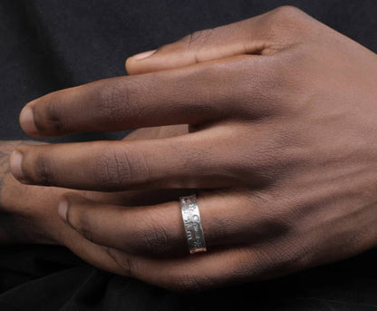 Crowned Ice Freedom Love Ring