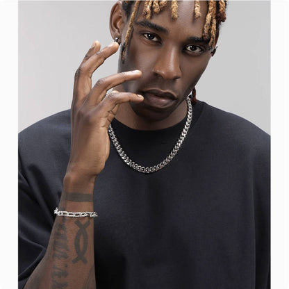 Crowned Ice S925 U-Shaped Adjustable Bracelet – Retro Open Bracelet